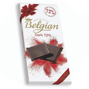 Belgian Chocolate Dark 72% 100gm